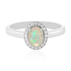 Anillo en plata con Ópalo de Welo