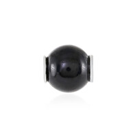 Colgante en plata con Turmalina negra