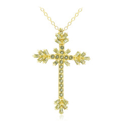 Collar en plata con Peridoto