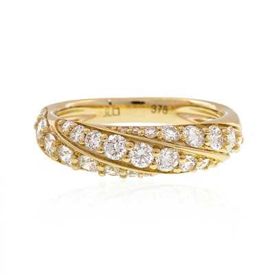Anillo en oro con Diamante limpio a lupa F (LUCENT DIAMONDS)