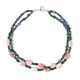 Collar en plata con Ópalo rosa