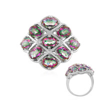 Anillo en plata con Cuarzo místico
