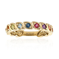 Anillo en plata con Citrino