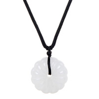Collar con Cuarzo nieve