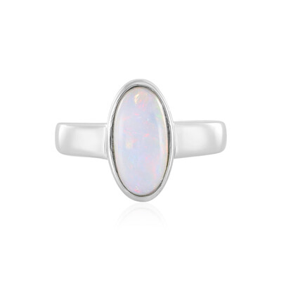 Anillo en plata con Ópalo de Welo (MONOSONO COLLECTION)