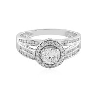 Anillo en oro con Diamante limpio a lupa F (LUCENT DIAMONDS)