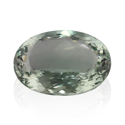 Piedra preciosa con Amatista verde de Santa Lucía