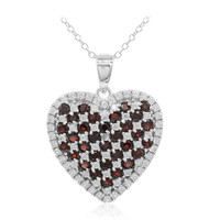Collar en plata con Granate