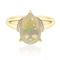 Anillo en oro con Ópalo Welo AAA (CIRARI)