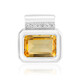 Colgante en plata con Citrino (MONOSONO COLLECTION)
