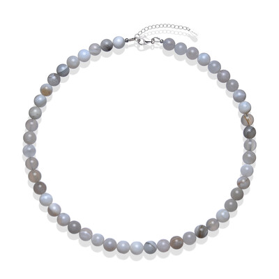 Collar en plata con Ágata
