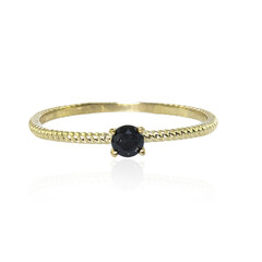 Anillo en oro con Diamante negro