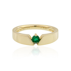Anillo en oro con Esmeralda Colombiana de Muzo (de Melo)