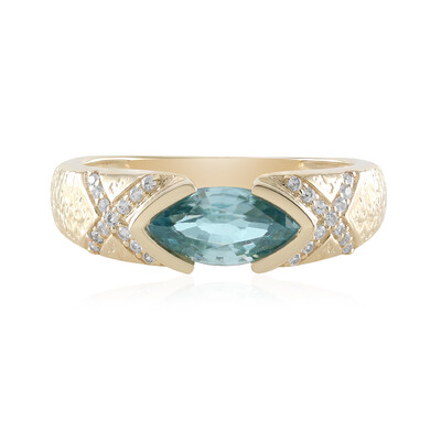 Anillo en oro con Zircón de Ratanak Kirí (de Melo)