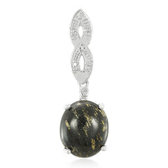 Colgante en plata con Oro de apache