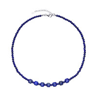 Collar en plata con Lapislázuli