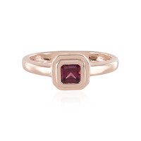 Anillo en plata con Rodolita
