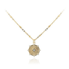 Collar en plata con Zircón