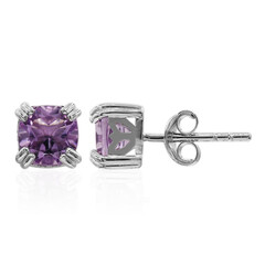 Pendientes en plata con Amatista