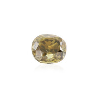 Piedra preciosa con Diamante verde SI1 0.41 ct