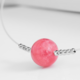 Collar con Rodocrosita