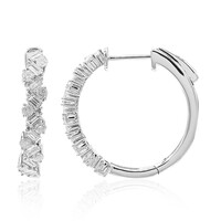 Pendientes en oro con Diamante SI2 (H) (CIRARI)
