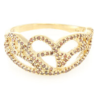 Anillo en plata con Diamante fantasía