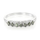 Anillo de hombre en plata con Diamante fantasía