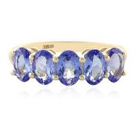 Anillo en oro con Tanzanita (La Revelle)