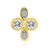 Colgante en oro con Diamante IF (D)