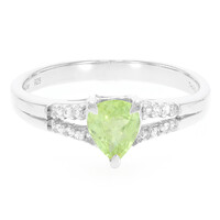 Anillo en plata con Turmalina Paraíba