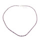 Collar en plata con Diamante púrpura (CUSTODANA)