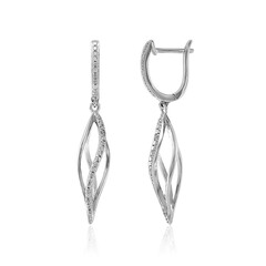 Pendientes en plata con Zircón