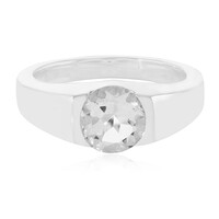 Anillo en plata con Cuarzo blanco