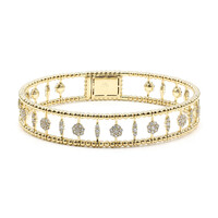 Brazalete en oro con Diamante I1 (H)  (CIRARI)