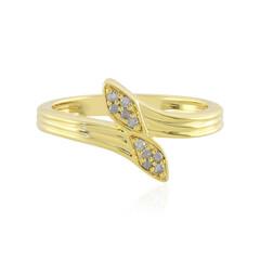 Anillo en plata con Diamante I4 (J)