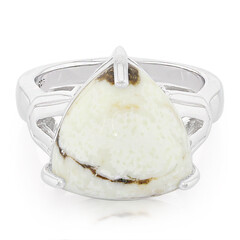 Anillo en plata con Magnesita