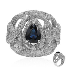 Anillo en oro con Zafiro azul (Estée Collection)