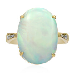 Anillo en oro con Ópalo Welo AAA (CIRARI)