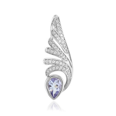 Colgante en plata con Tanzanita sin calentar (MONOSONO COLLECTION)