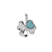 Colgante en plata con Turquesa