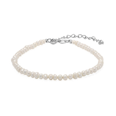 Brazalete en plata con Perla Freshwater