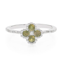 Anillo en plata con Alejandrita
