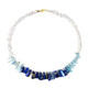 Collar en plata con Cuarzo blanco
