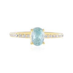 Anillo en plata con Zircón de Ratanak Kirí