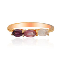 Anillo en plata con Rodolita