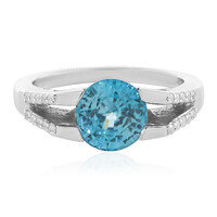 Anillo en plata con Zircón de Ratanak Kirí