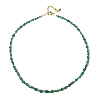 Collar en plata con Esmeralda de Zambia