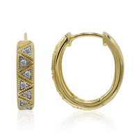 Pendientes en oro con Diamante SI1 (G)