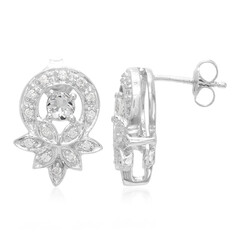 Pendientes en plata con Berilo del Himalaya